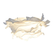Abat-jour en papier pour suspension, motif floral