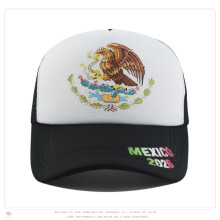 Football Print Sponge Mesh Baseball Cap 1