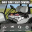 Golfbilsöverdrag med renmotiv 2
