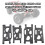 Kit bracci di controllo sospensioni per auto da drift WLtoys144001RC (4 pezzi) 1