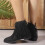 Botines bohemios para mujer con flecos y borlas (1 par) 6