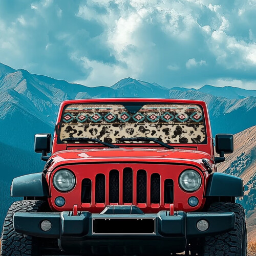 Parasole per parabrezza per Jeep Wrangler JL Gladiator JT 2