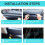 Blue LED Strip Lights USB-Powered Waterproof Flexible 6