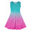 Robe d'été sans manches à sequins pour filles, col rond, coupe ajustée 3