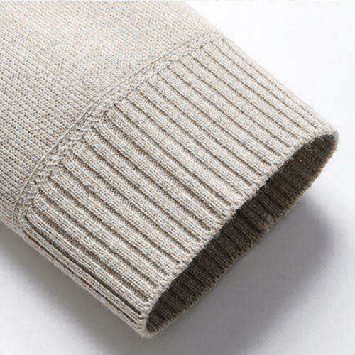 Pull thermique doublé polaire pour homme, col rond 2