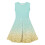 Robe d'été sans manches à sequins pour filles, col rond, coupe ajustée 3