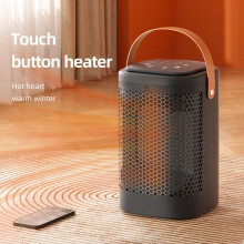 Calefactor doméstico con mando a distancia y función de oscilación.