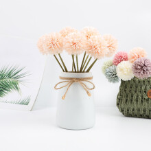 Bouquet de chrysanthèmes artificiels multicolores de 29 cm