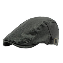 Béret chaud pour homme d'âge mûr et senior, imitation