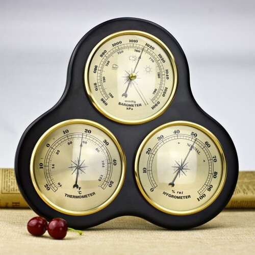 Traditionel vejrstation med barometertermometer 2