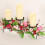 Sfeșnic artificial cu lalele, decor romantic pentru casă 5
