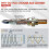 O2Oxygen Sensor til Hyundai Tucson Santa Fe Sonata 7