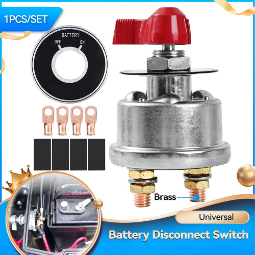 Wyłącznik akumulatora Red Cap Master 300A 12V/24V