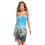 Women's Beach Cover-Up Dress Spaghetti Strap Backless Wrap 1