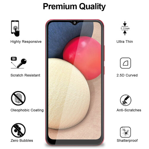 Protetor de tela de vidro temperado para Samsung Galaxy A54 5G e 1