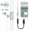 USB-C til 3,5 mm lydadapter, sort 7