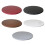 Wasserdichte, elastische, runde Tischdecke, Grau, 36 Zoll 5