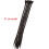 Extensões de cabelo sintético LELINTA com tranças de crochê, 20 polegadas (50,8 cm). 2