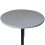 Wasserdichte, elastische, runde Tischdecke, Grau, 36 Zoll 6