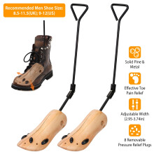 Embauchoir en bois pour hommes et femmes, taille M
