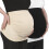 Mavebånd til gravide kvinder sort beige nylon XXL 2 stk. 1