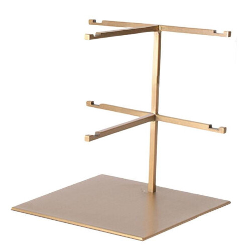 Koolsoo Sunglasses Display Holder Gold 2-Tier 2