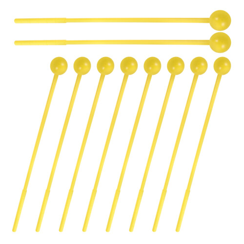 Exceart drumsticks van plastic, handzaam voor peuters 2
