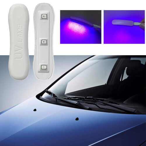UV Curing Lamp for Auto Windshield Repair Resin 1