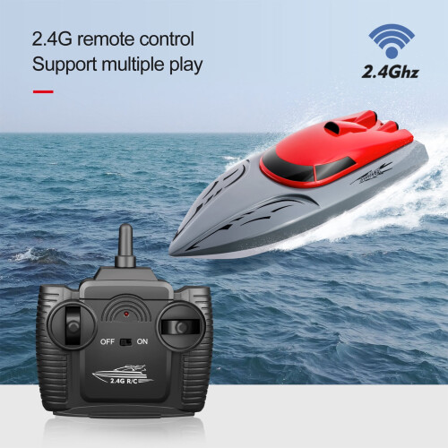 RC Boat 2.4G Waterproof High-Speed 20 km/h 2
