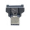 USB-C USB 2.0 angled 90-degree male connector socket 3