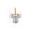 Brass N Female Jack Connector with 4-Hole Flange Mount RF 7