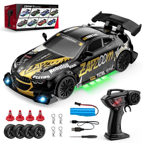Neon4WD RC Driftbil1:24 med underlys og