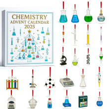 Calendrier de l'Avent de chimie : 24 expériences