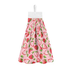 Lot de 3 serviettes pour les mains à la fraise – Serviettes douces et absorbantes