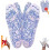 Kit de Meias de Reflexologia Acusocks com Mapa e Ferramenta de Massagem 1