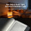 Lampe de lecture LED rechargeable, 3 couleurs, 10 niveaux de luminosité 6