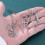 Cross Hoop Earrings Punk Style 6 Pcs 2