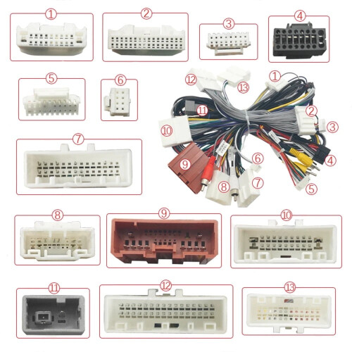 16针音频线束带Cabus盒 适用于马自达Atenza CX-4 2