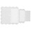 White Silicone Epoxy Resin Molding Trays 3 pcs 3