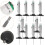 Car Tire Tread Depth Gauge Set 0-25mm 10pcs 6