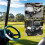 Lenkradbezug für Golfwagen mit Marmormuster (universell) 2