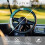 Lenkradbezug für Golfwagen mit Marmormuster (universell) 3