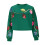Damen-Weihnachts-Glocken-Sweatshirt aus Polyester, lang 4