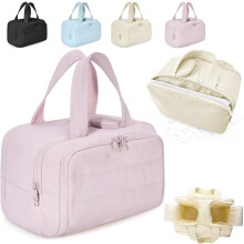 Cosmetic Bag for Women – Pink Lightweight Toiletry