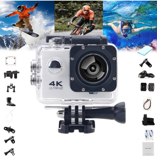 Roamix Vision+ 4K Action Camera with WiFi and Waterproof