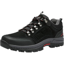 OutPro Men’s Anti-Slip Comfortable Sports Trekking Boots Black 46 — men's trekking boots, men's outdoor shoes