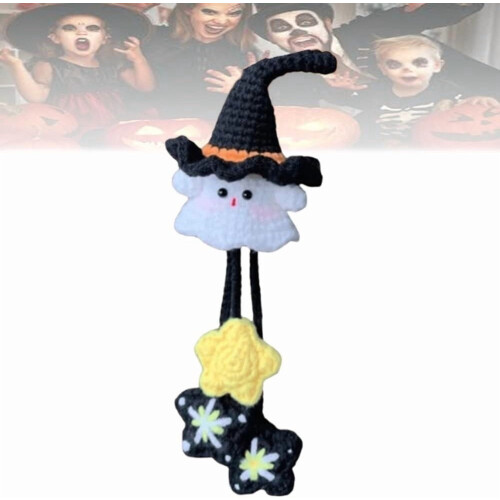 Witch Ghost Crochet Kit for Beginners with Yarn Tools and