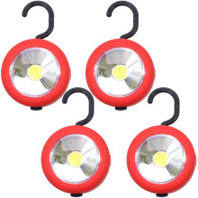 4x COB LED Leuchte Magnet + Haken