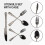 20-Piece Set, Stainless Steel Silverware Cutlery Set for 4, Unique Pattern Design, Includes Dinner Knives 5