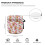 Couvre-théière Highland Cow Flower avec élastique et 4